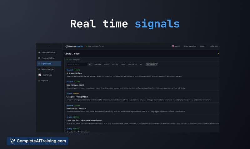 MarketRecon, screenshot 4