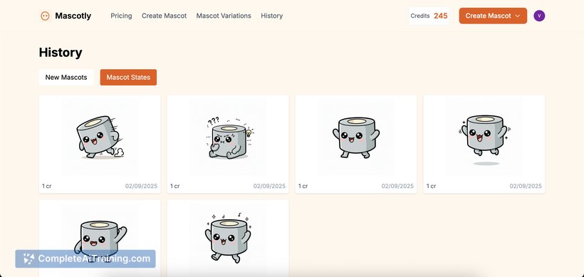 Mascotly, screenshot 3