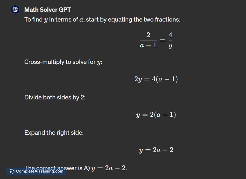 Math Solver GPT, screenshot 3