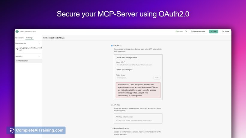 MCP-Builder.ai, screenshot 4