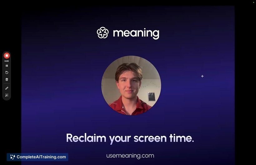 Meaning, screenshot 2