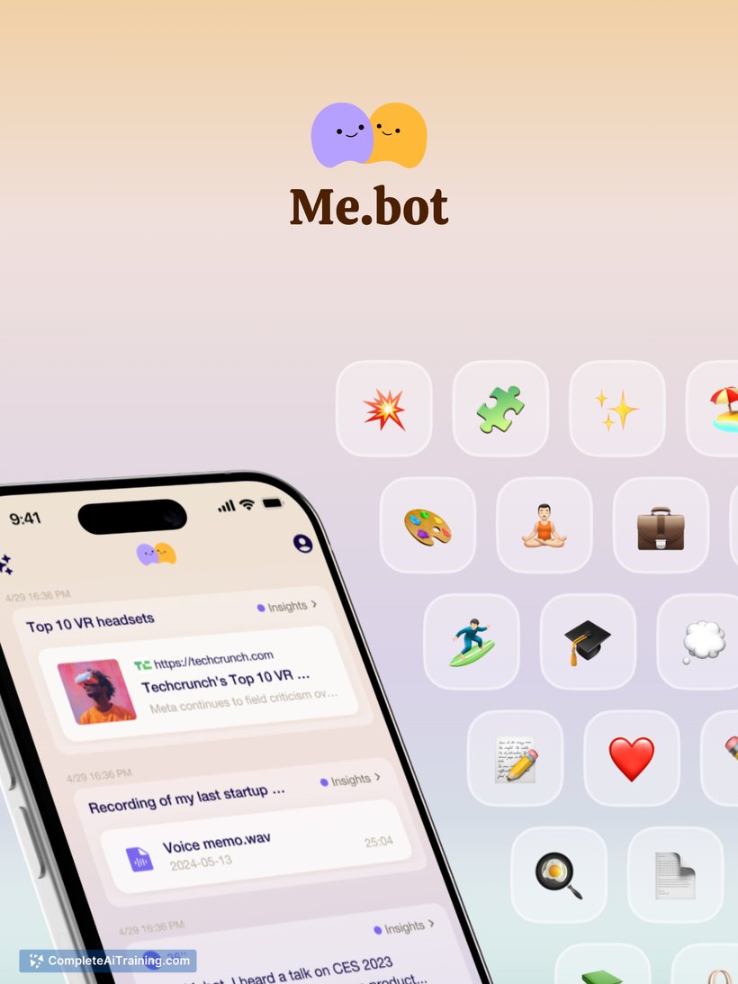 Me.bot for iOS, screenshot 3