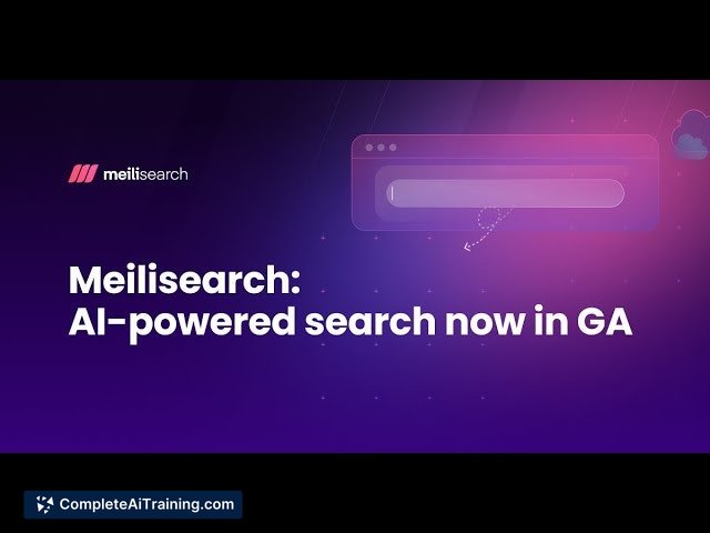 Meilisearch Chat, screenshot 2