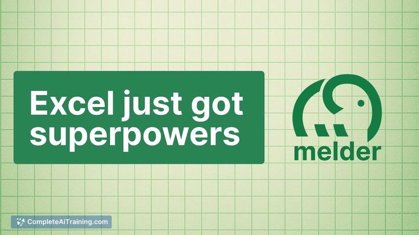 Melder - AI for Excel