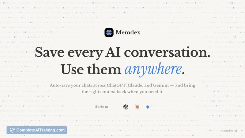 Memdex, screenshot 4