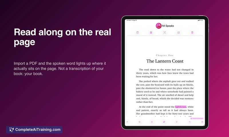 Mi Speaks 2.0, screenshot 1