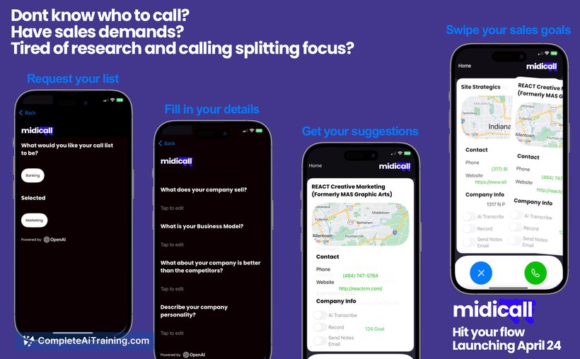 midicall, screenshot 3