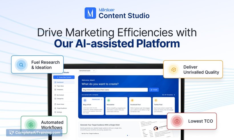 Milestone Content Studio, screenshot 3