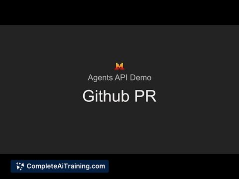 Mistral Agents API