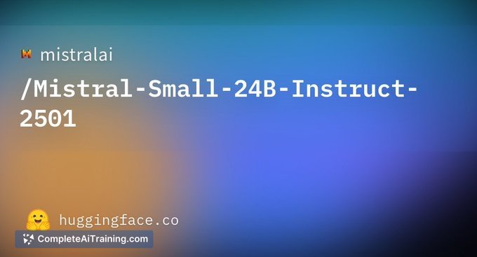 Mistral Small 3, screenshot 2