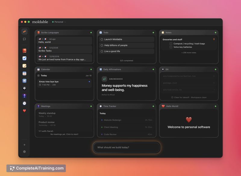 Moldable, screenshot 4