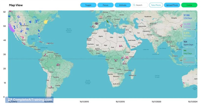 My Journey, screenshot 2