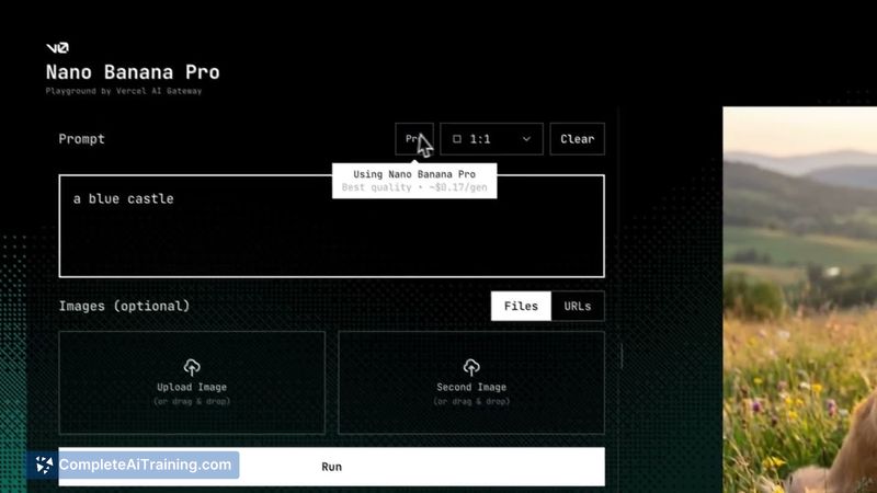 Nano Banana Playground, screenshot 3