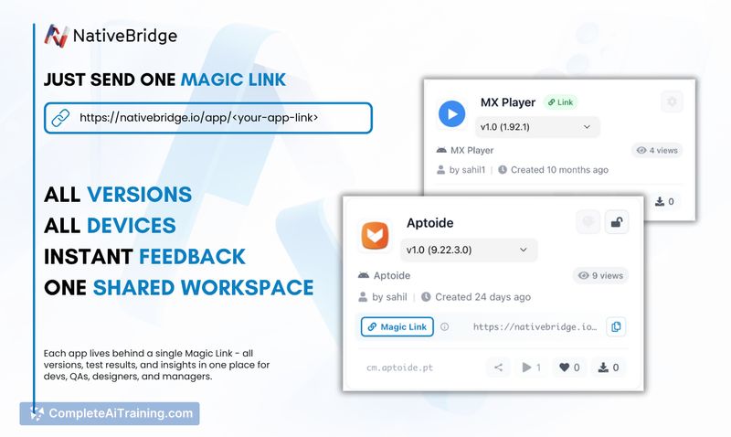 NativeBridge, screenshot 3