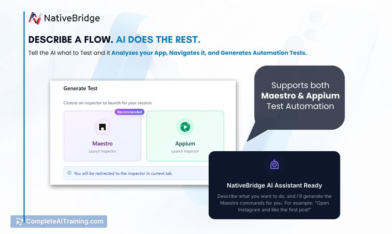 NativeBridge, screenshot 4