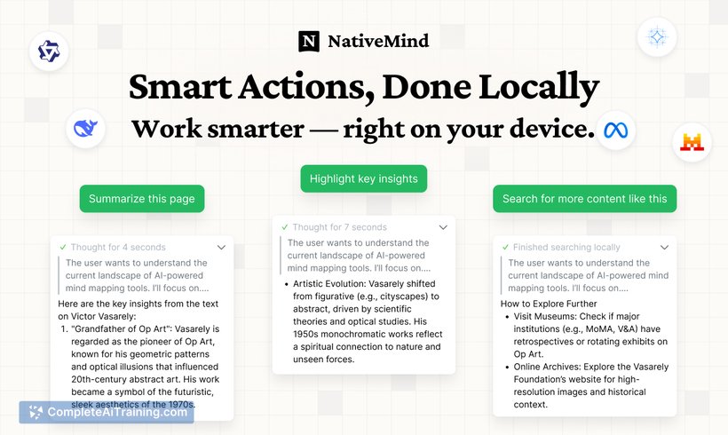 NativeMind, screenshot 3