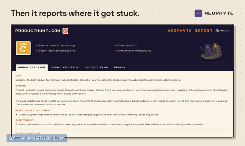 Neophyte, screenshot 2