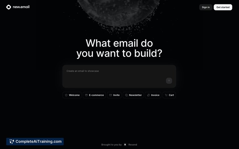 new.email by Resend