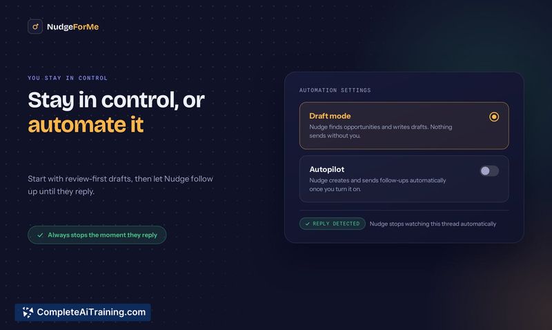 NudgeForMe, screenshot 5