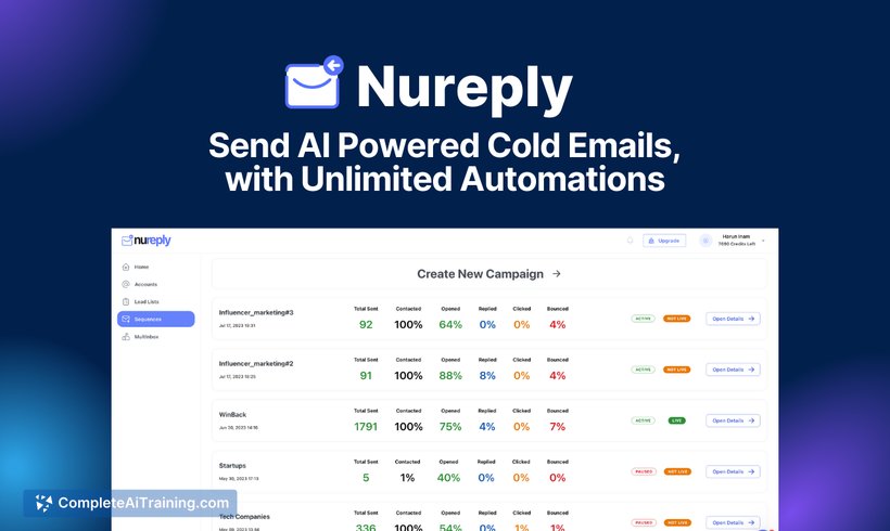 Nureply, screenshot 5