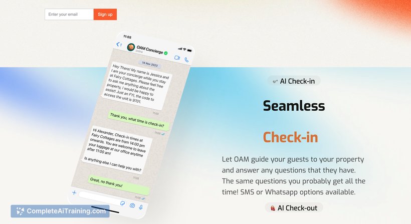 OAM AI, screenshot 4