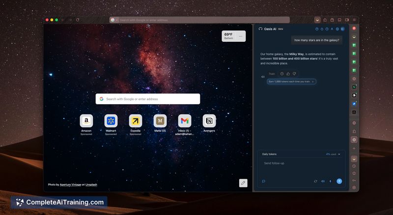 Oasis Browser for Mac, screenshot 3