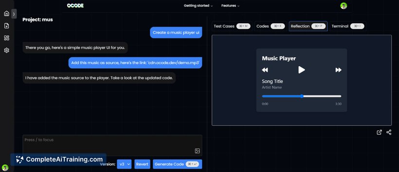 Ocode Image to Code AI