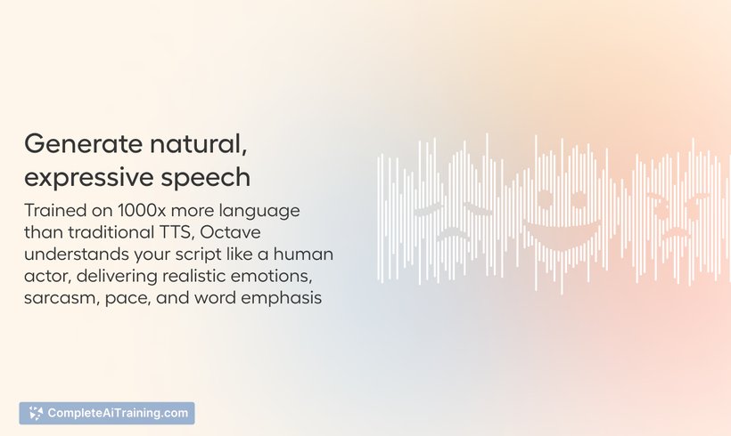 Octave TTS, screenshot 2