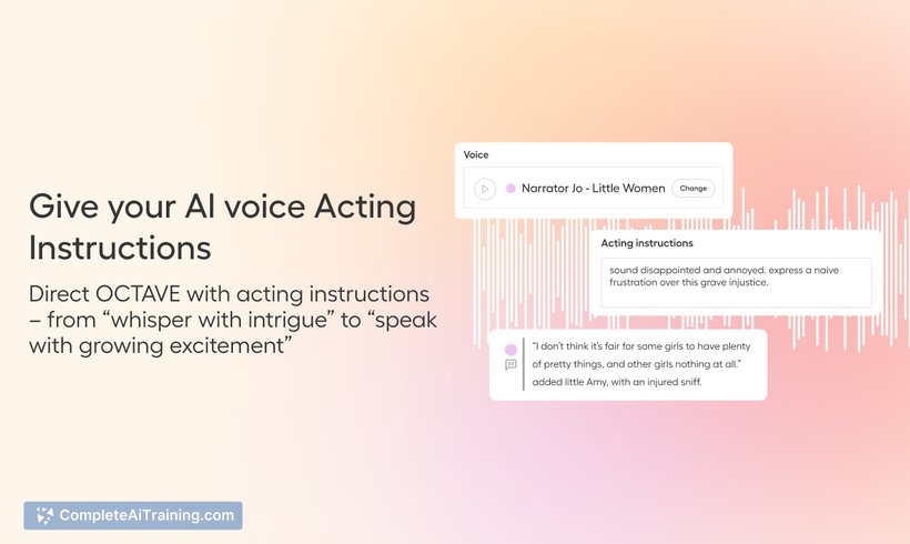 Octave TTS, screenshot 4