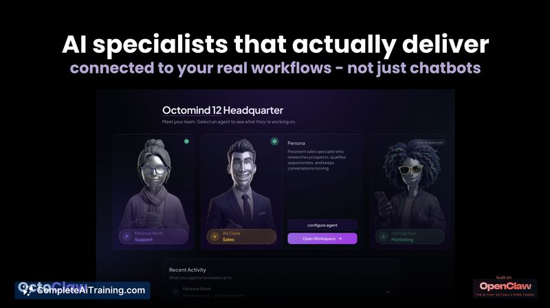 OctoClaw, screenshot 3