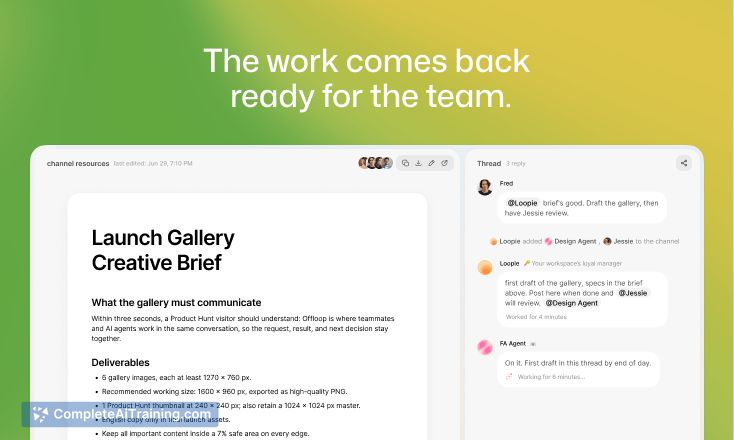 Offloop, screenshot 4