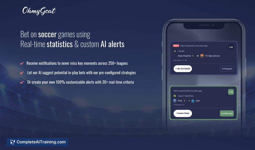 OhMyGoat - AI based Soccer picks