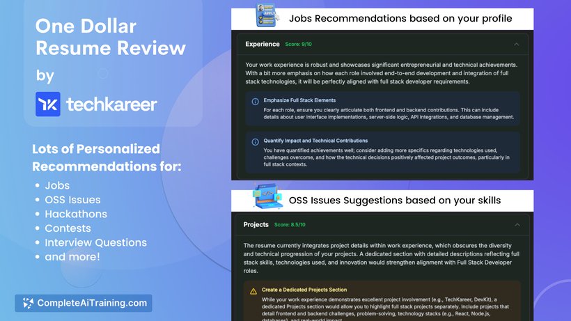 One Dollar Resume Review