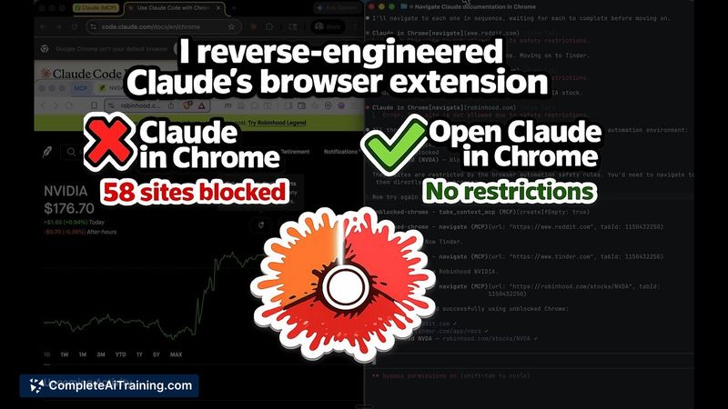 Open Claude in Chrome