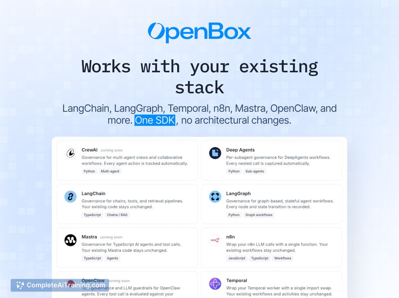 OpenBox, screenshot 7