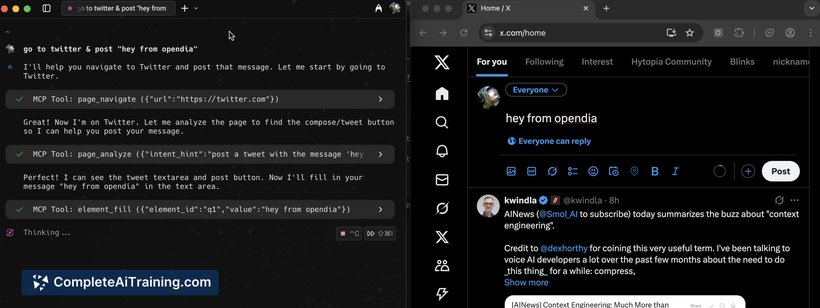 OpenDia, screenshot 2