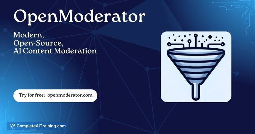 OpenModerator, screenshot 3