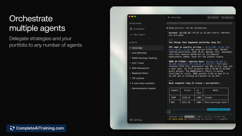 OpenTrade, screenshot 4