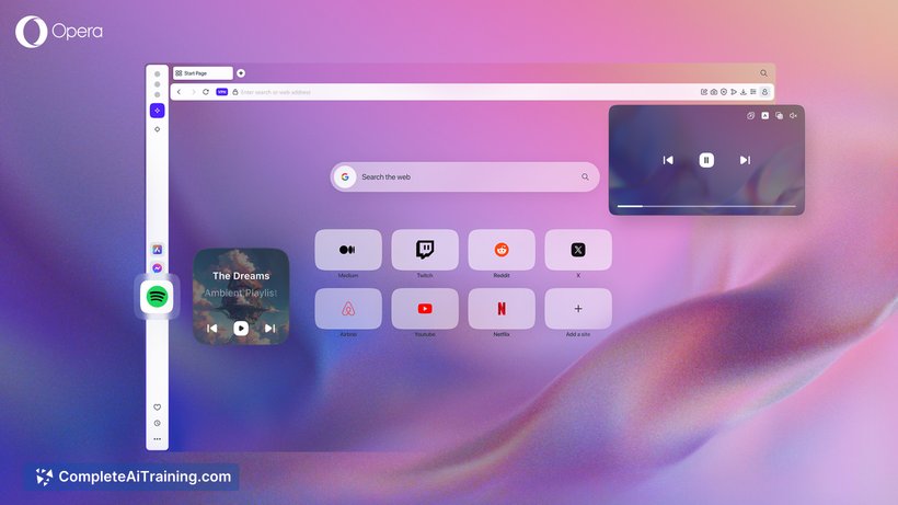 Opera One R2, screenshot 3