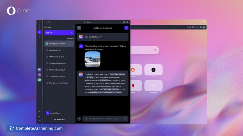 Opera One R2, screenshot 4