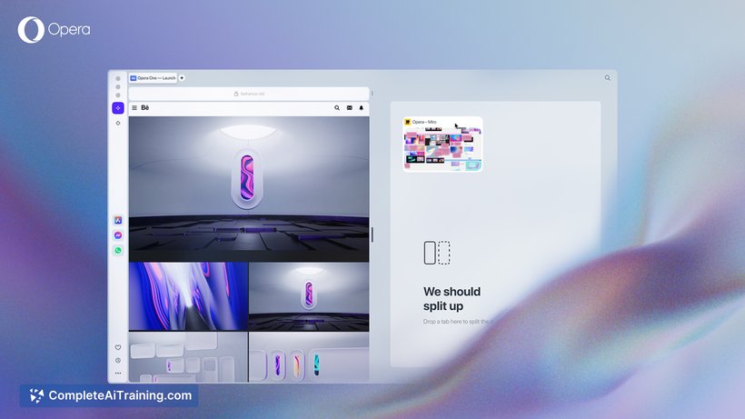 Opera One R2, screenshot 5