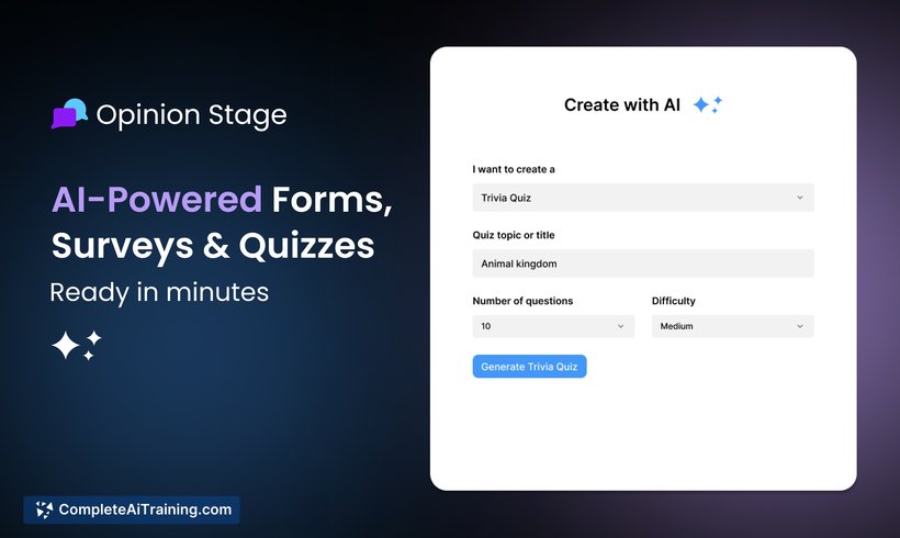 Opinion Stage AI