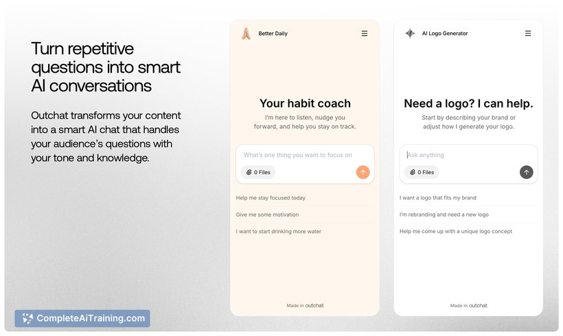 Outchat AI, screenshot 4