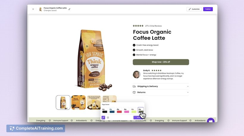 Pageify, screenshot 3