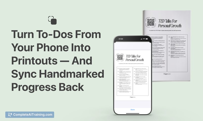 Papper: Scan Handwritten Todos