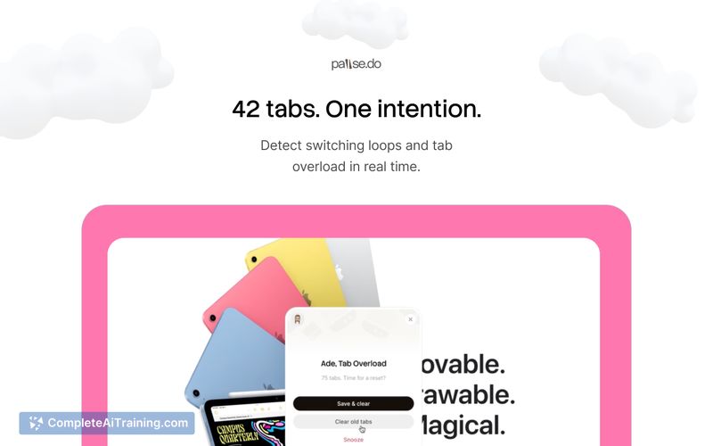 Pause.do, screenshot 5