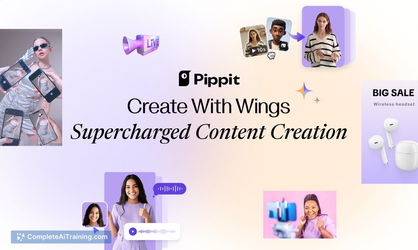 Pippit AI, screenshot 2