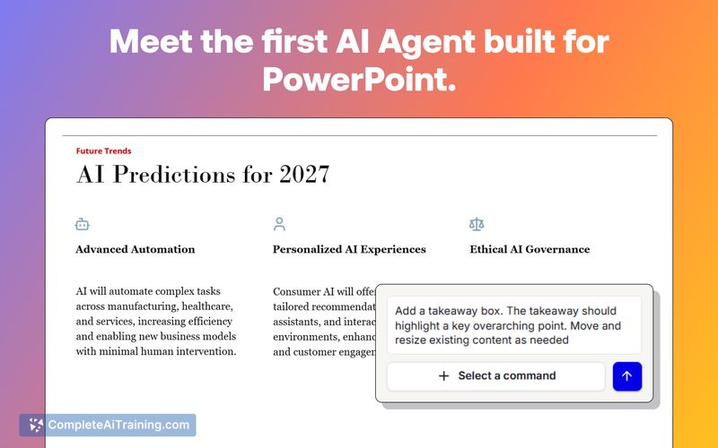 Plus AI Presentation Agent, screenshot 3