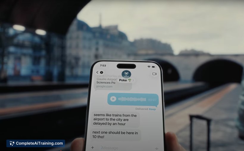 Poke.com, screenshot 2