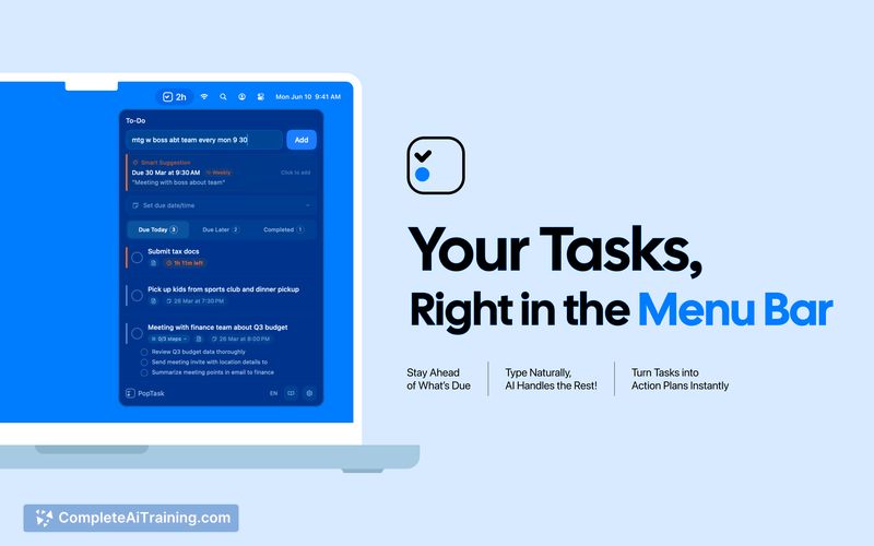 PopTask, screenshot 3